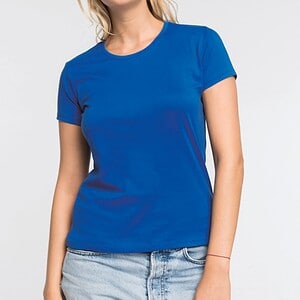 Ladies' crew neck short sleeve T-shirt