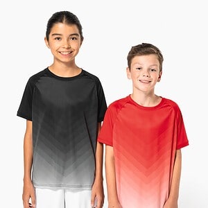 Multisporttruitje van gesublimeerd polyester voor kinderen