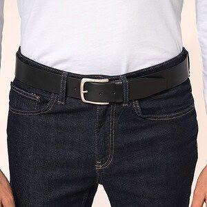 Vintage lederen herenriem