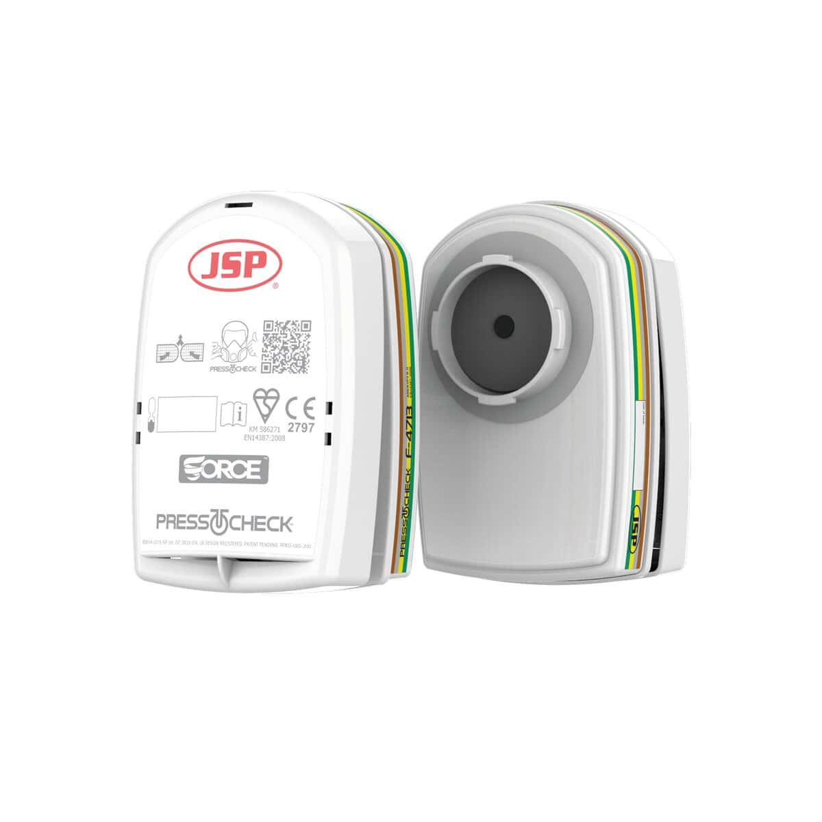Press to Check™ ABEK1 P3 filters / 2 stuks