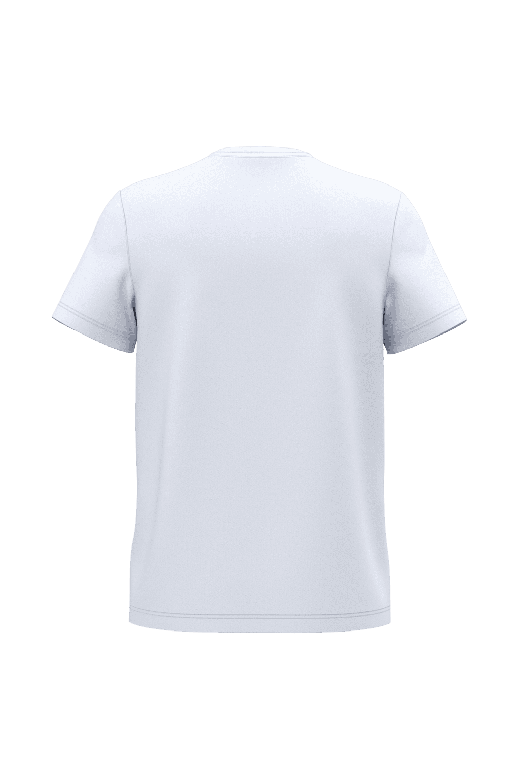 Ecologisch antibacterieel heren-T-shirt met V-hals