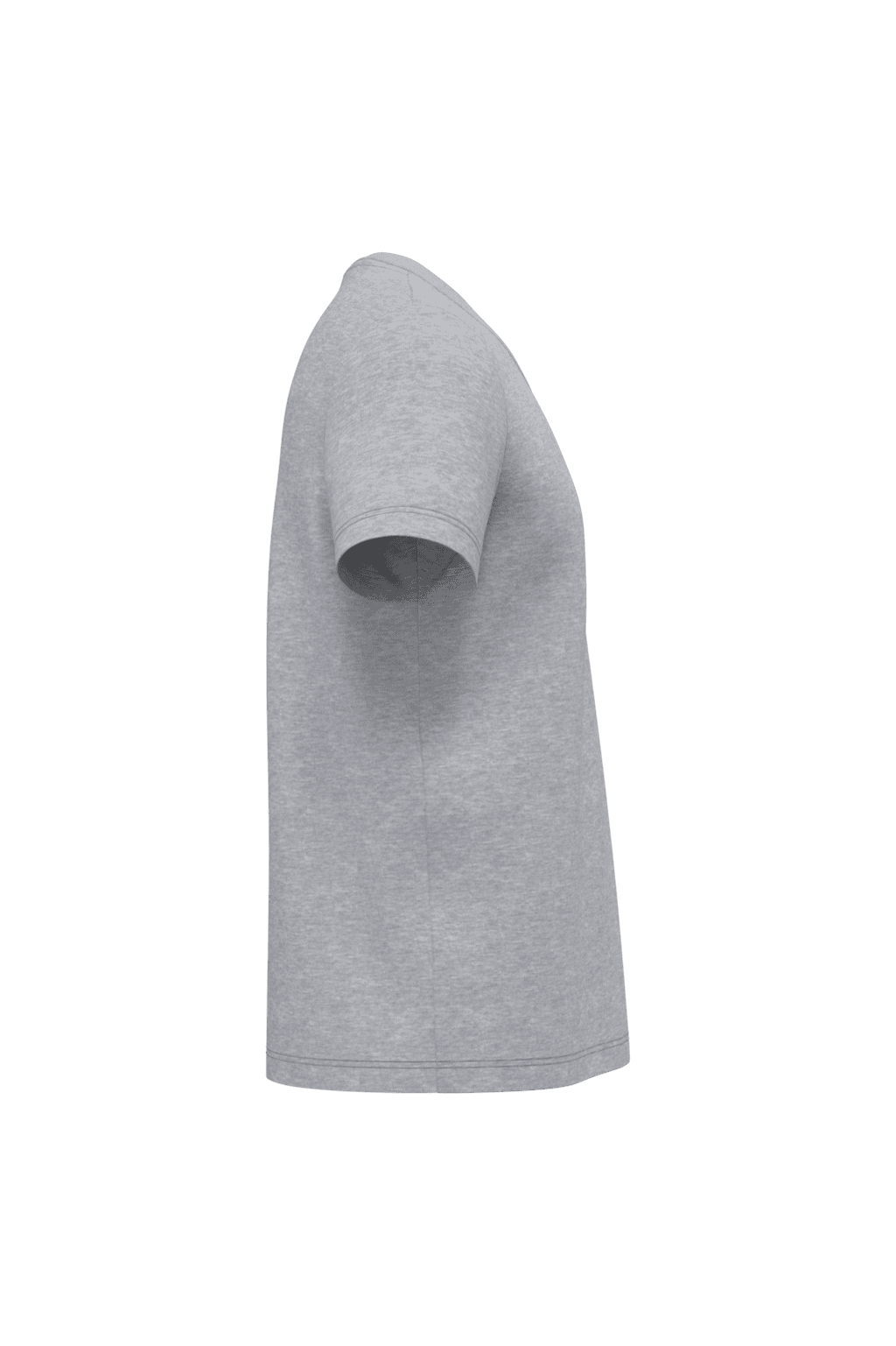 Ecologisch antibacterieel heren-T-shirt met V-hals