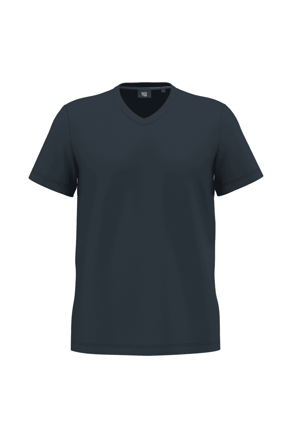 Ecologisch antibacterieel heren-T-shirt met V-hals