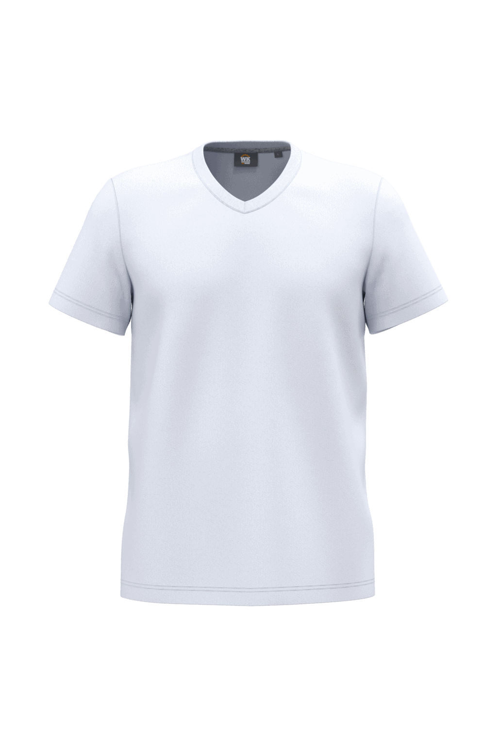 Ecologisch antibacterieel heren-T-shirt met V-hals