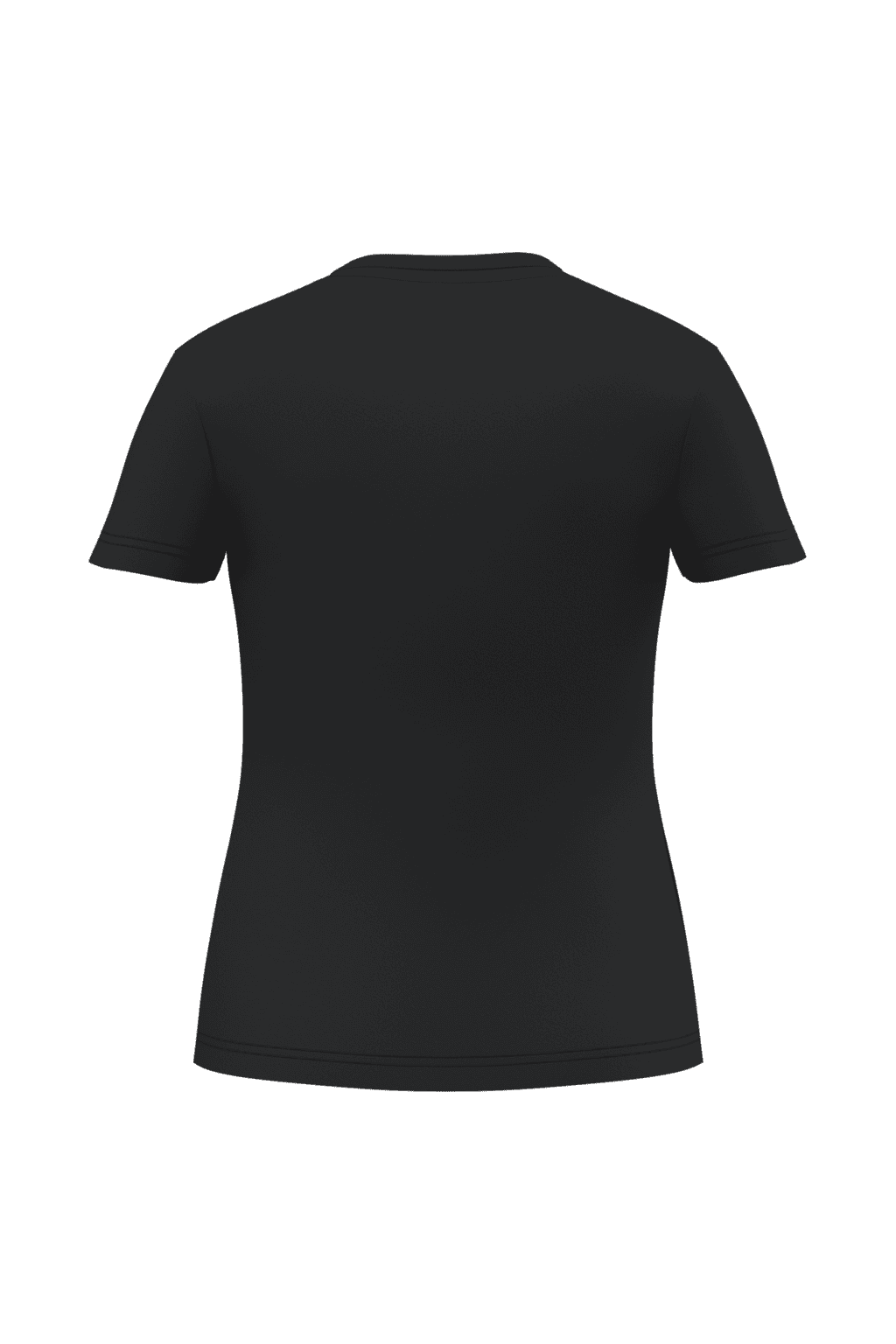Ecologisch antibacterieel dames-T-shirt met V-hals