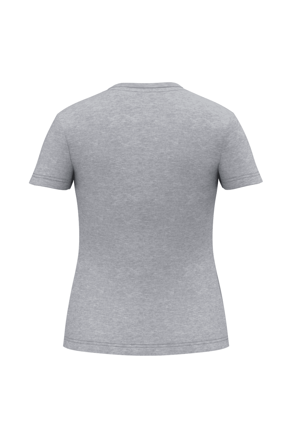 Ecologisch antibacterieel dames-T-shirt met V-hals