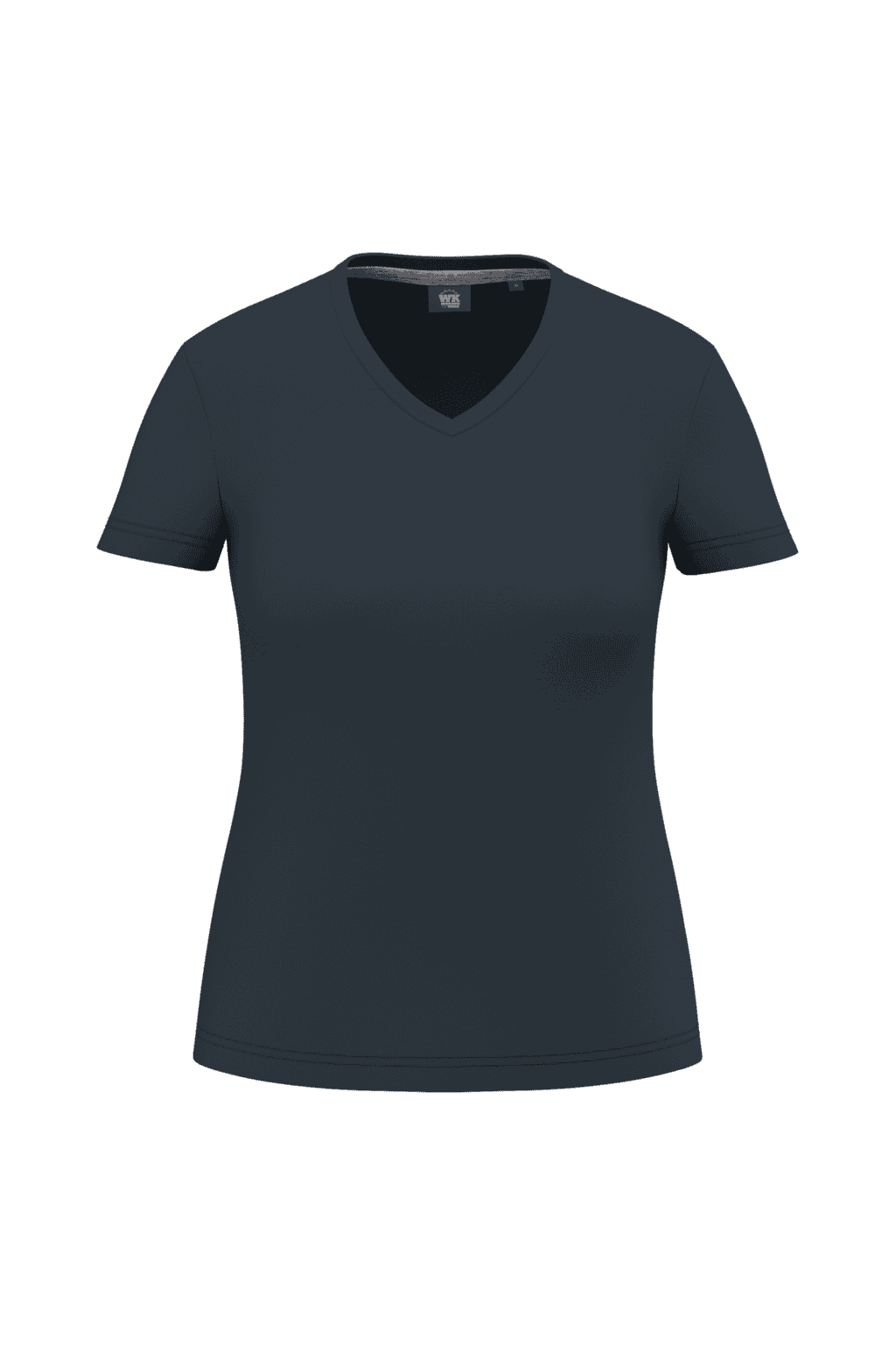 Ecologisch antibacterieel dames-T-shirt met V-hals