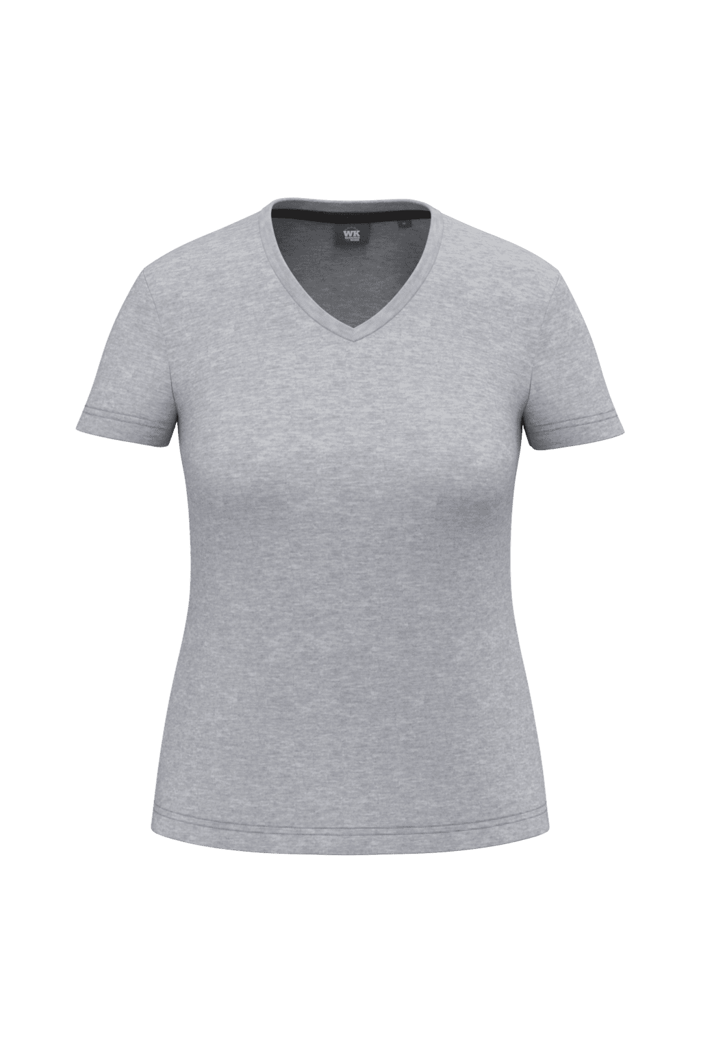 Ecologisch antibacterieel dames-T-shirt met V-hals