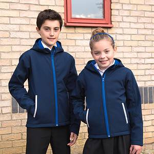Kids Tx Performance Softshell met capuchon
