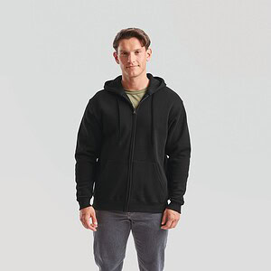 Classic Sweatvest met capuchon (62-062-0)