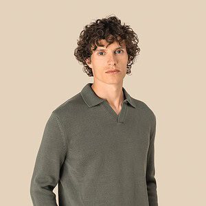 Herentrui met polokraag