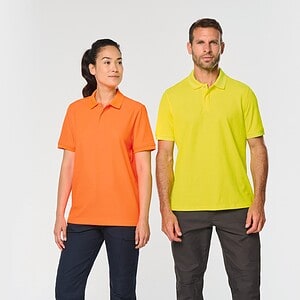 Ecologische uniseks polo katoen/polyester