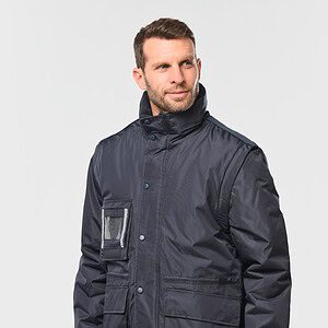 Workwear Parka Met Afritsbare Mouwen heren