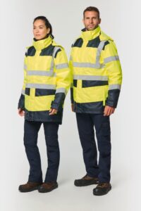 Gerecyclede veiligheidsparka 4-in-1