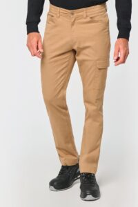 Unisex katoenen stretchbroek
