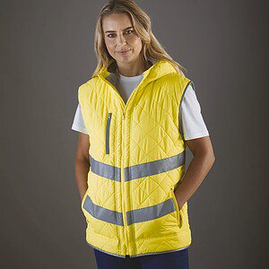 Kensington - Hi-Vis bodywarmer met capuchon