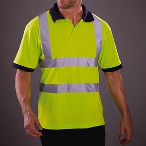 High Visibility polo korte mouwen