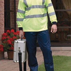 High Visibility polo lange mouwen
