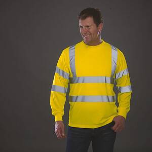 Hi-Vis T-shirt lange mouwen