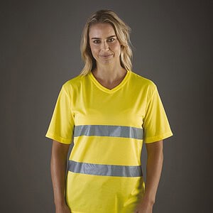 Top Cool - Hi-Vis T-shirt V-hals