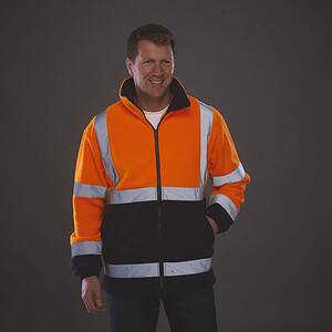 Zware fleece veiligheidsjas