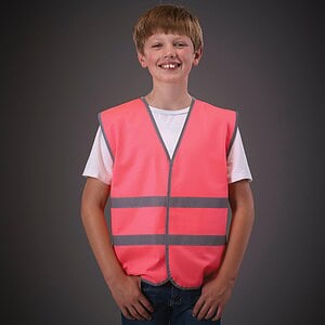 Veiligheidshesje met reflecterende zoom en strepen